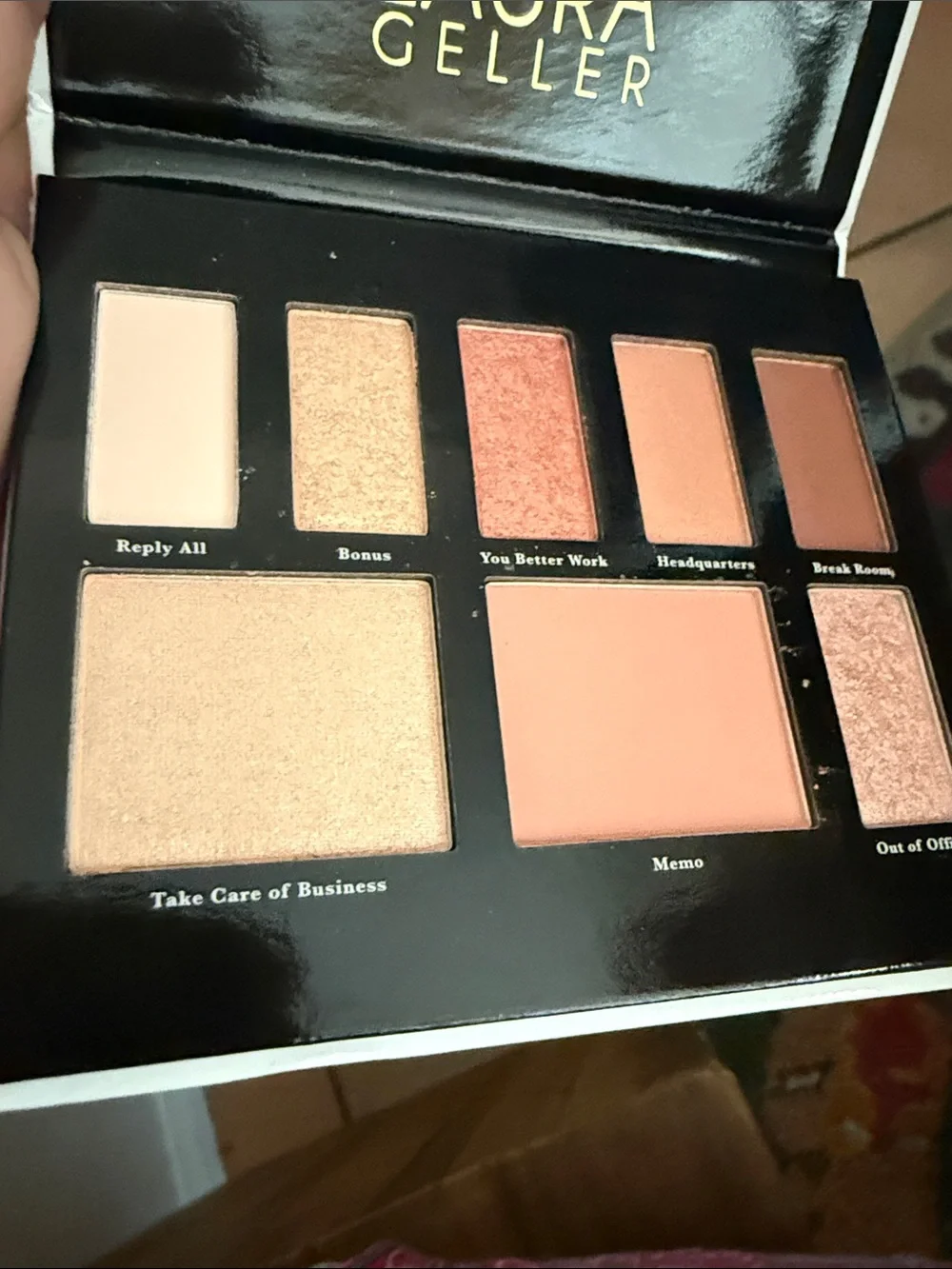 Laura Gellar Full face palette “Office Party” never used